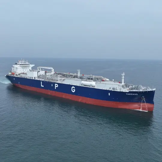 LPG Vessel Tanker